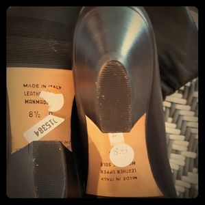 New Italian leather boots